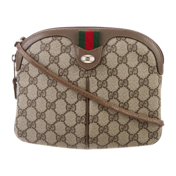 Gucci Handbags - Gucci GG Web Supreme Crossbody Bag